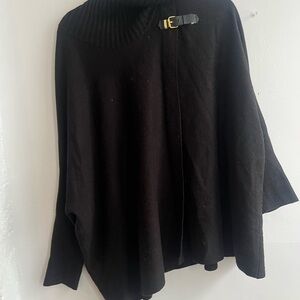 Calvin Klein Black Cowl Neck Sweater